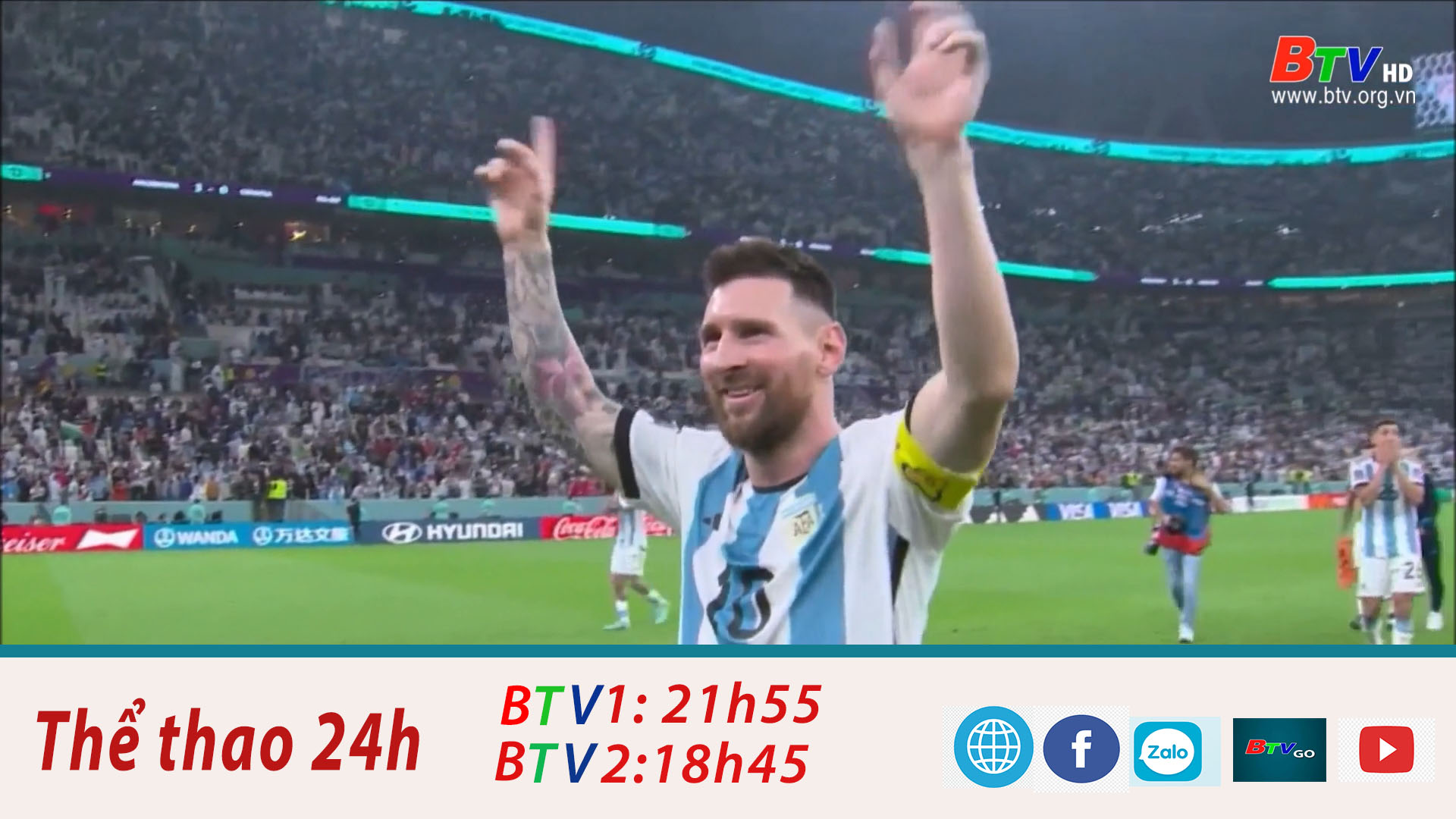 Messi tiếp cận nhiều kỷ lục World Cup sau trận Argentina đánh bại Croatia
